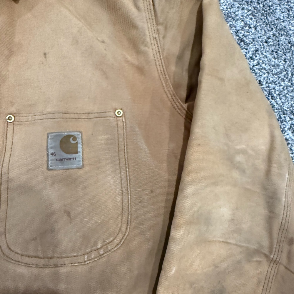 Vintage Carhartt chore jacket, men's XL - Picture 2 of 11